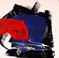 Espansionismo. Donna in rosso